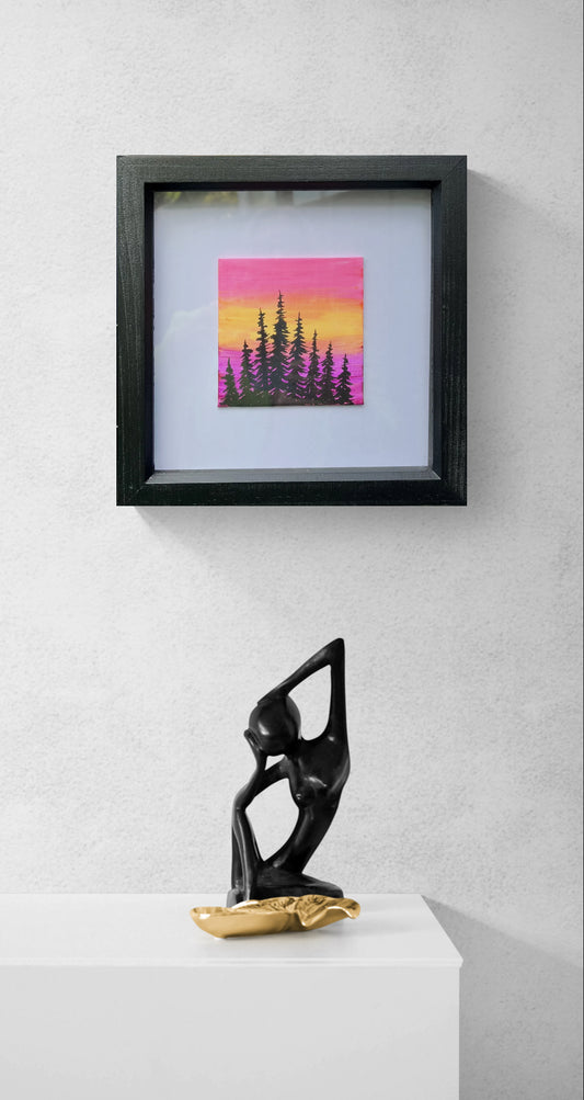 Framed Mini Art “A”