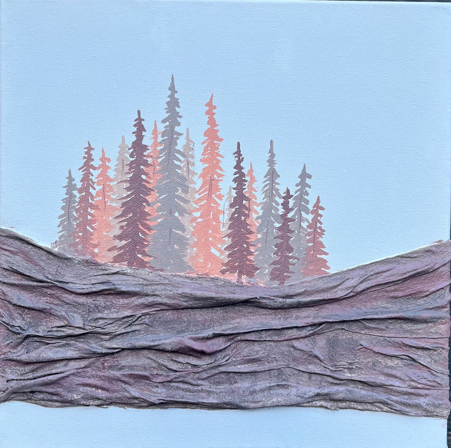 “A Place to Rest” 12x12inch canvas
