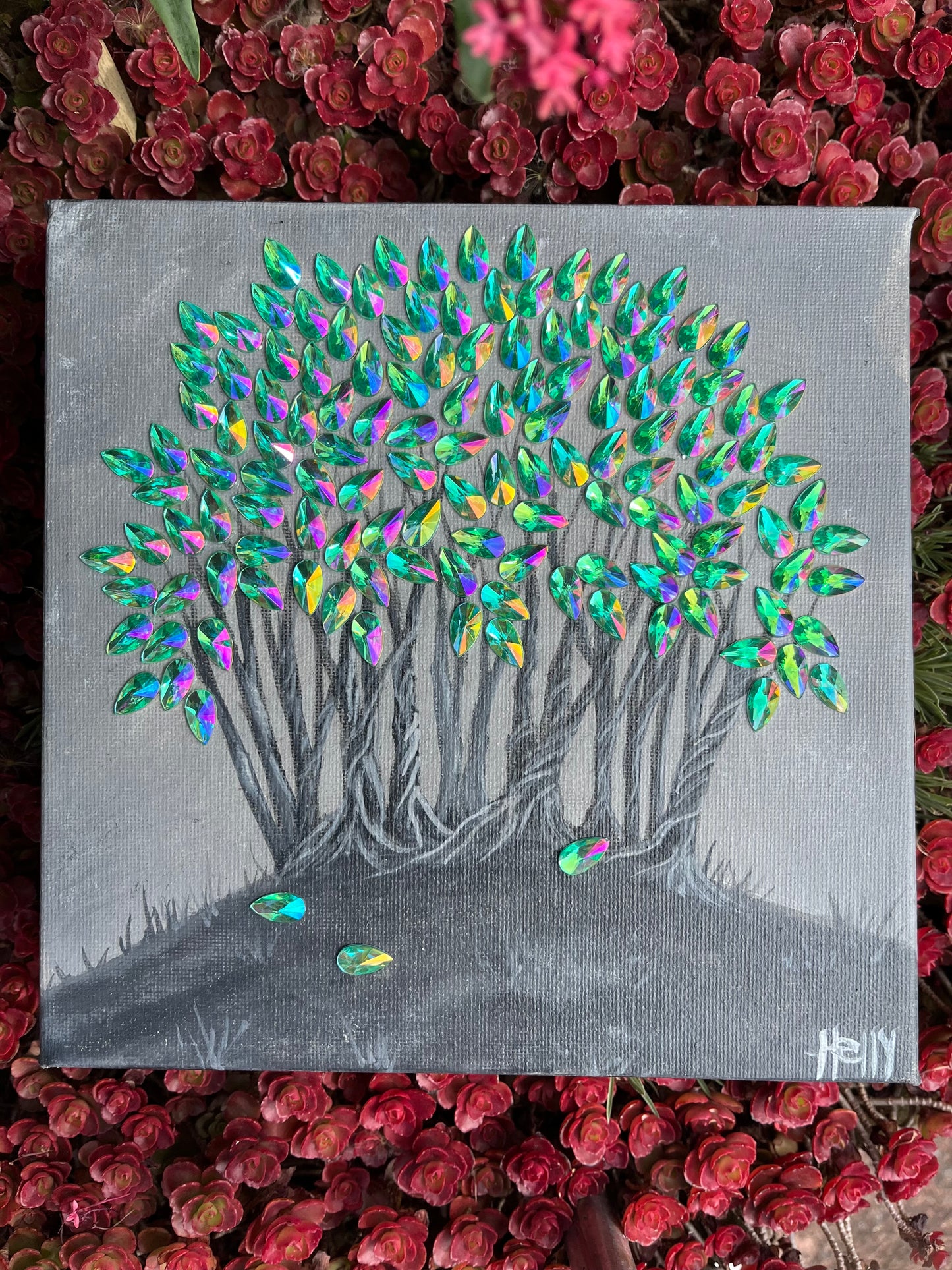 “Almost There Blingy Trees”