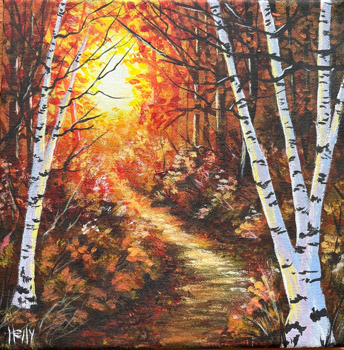 “An Autumn Stroll”