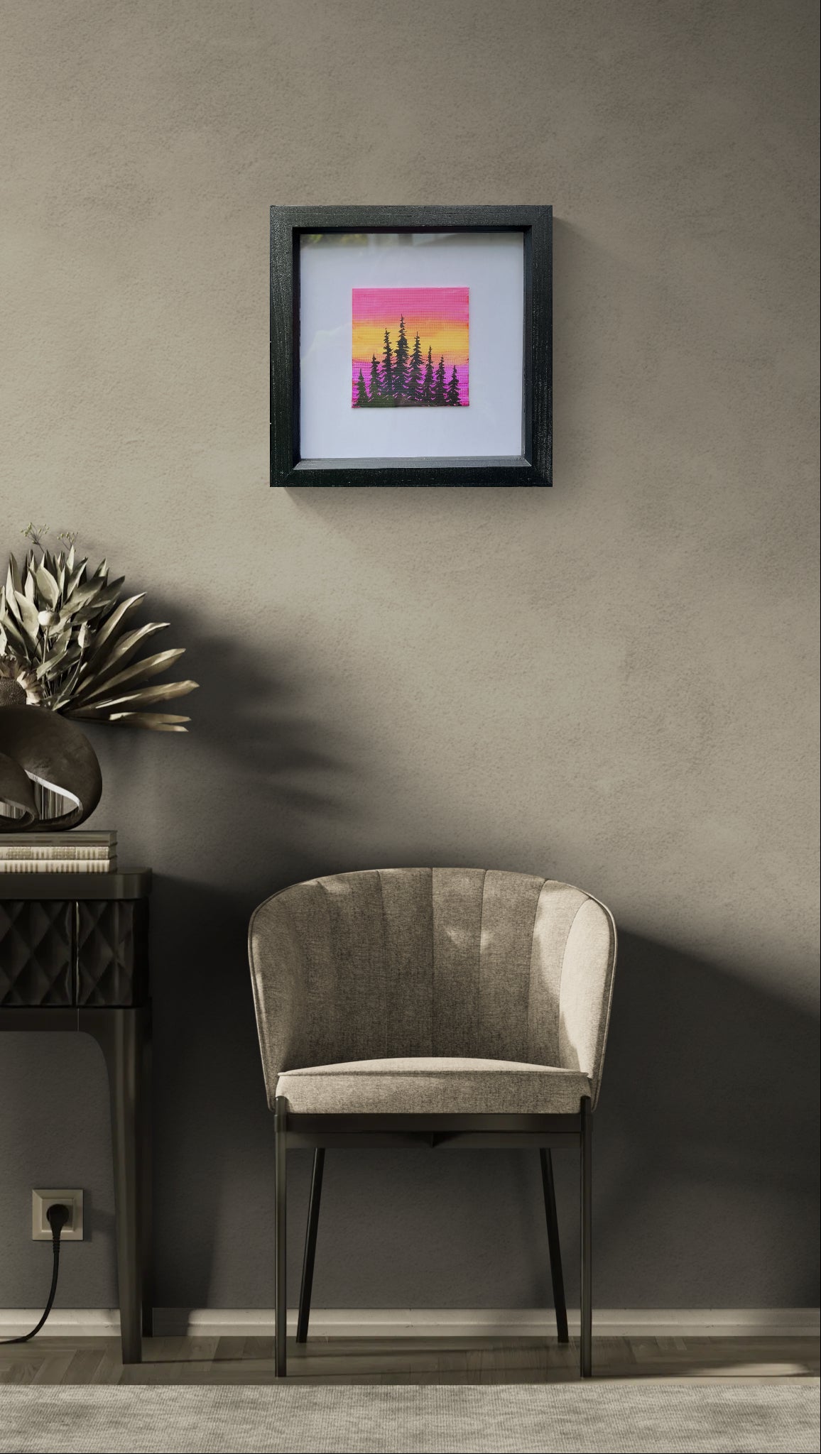 Framed Mini Art “A”