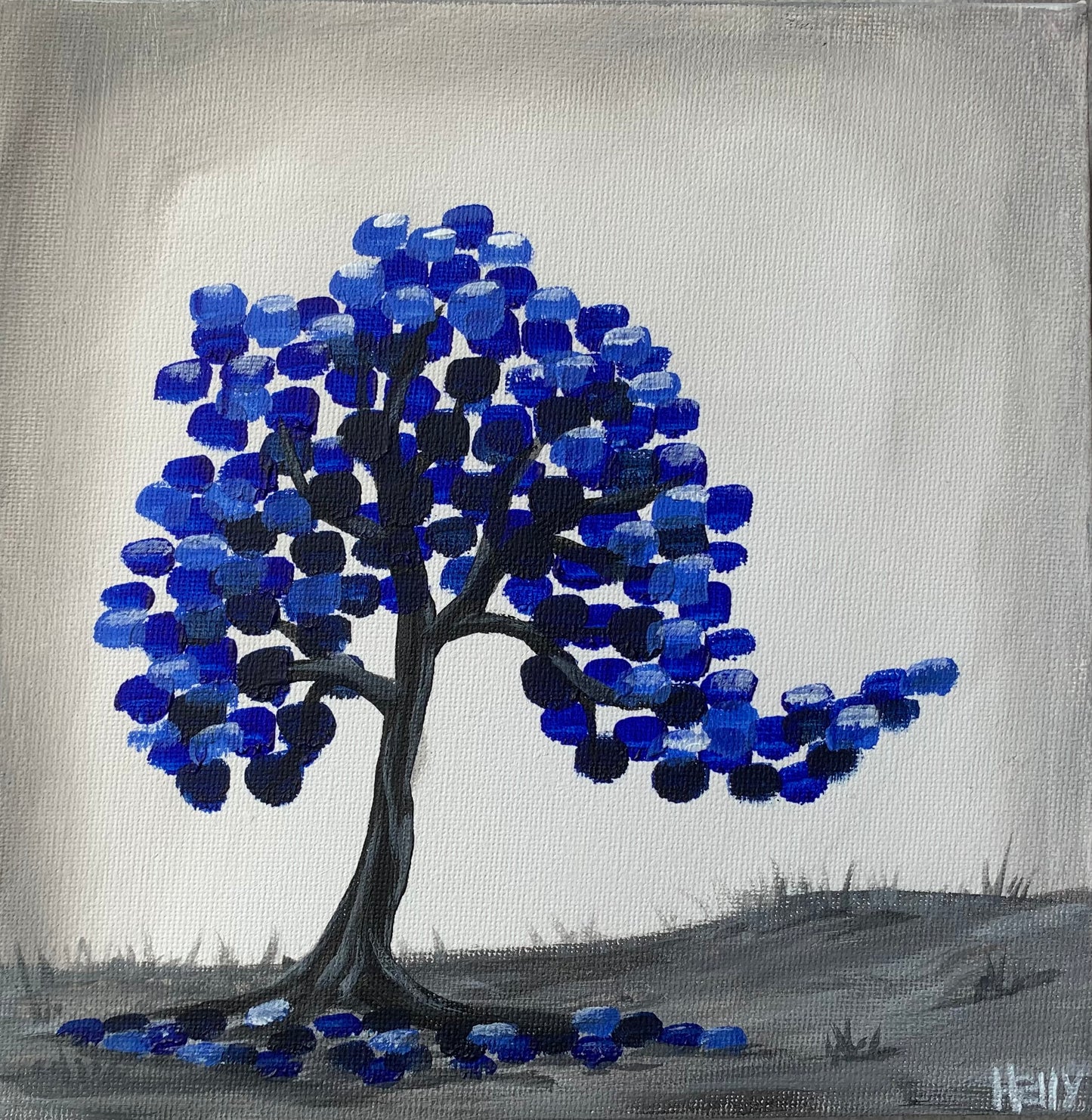 Blue Blossom Tree