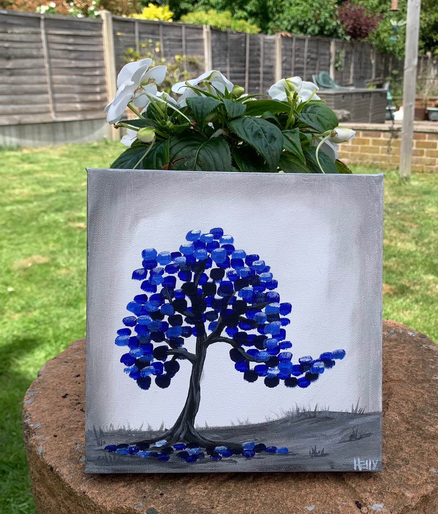 Blue Blossom Tree