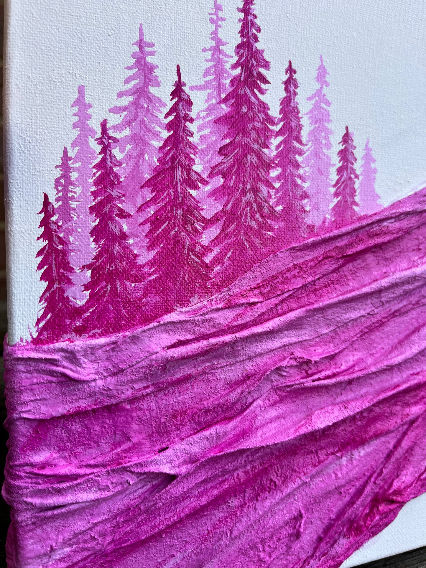 “Cache of Dreams”     12x12inch canvas