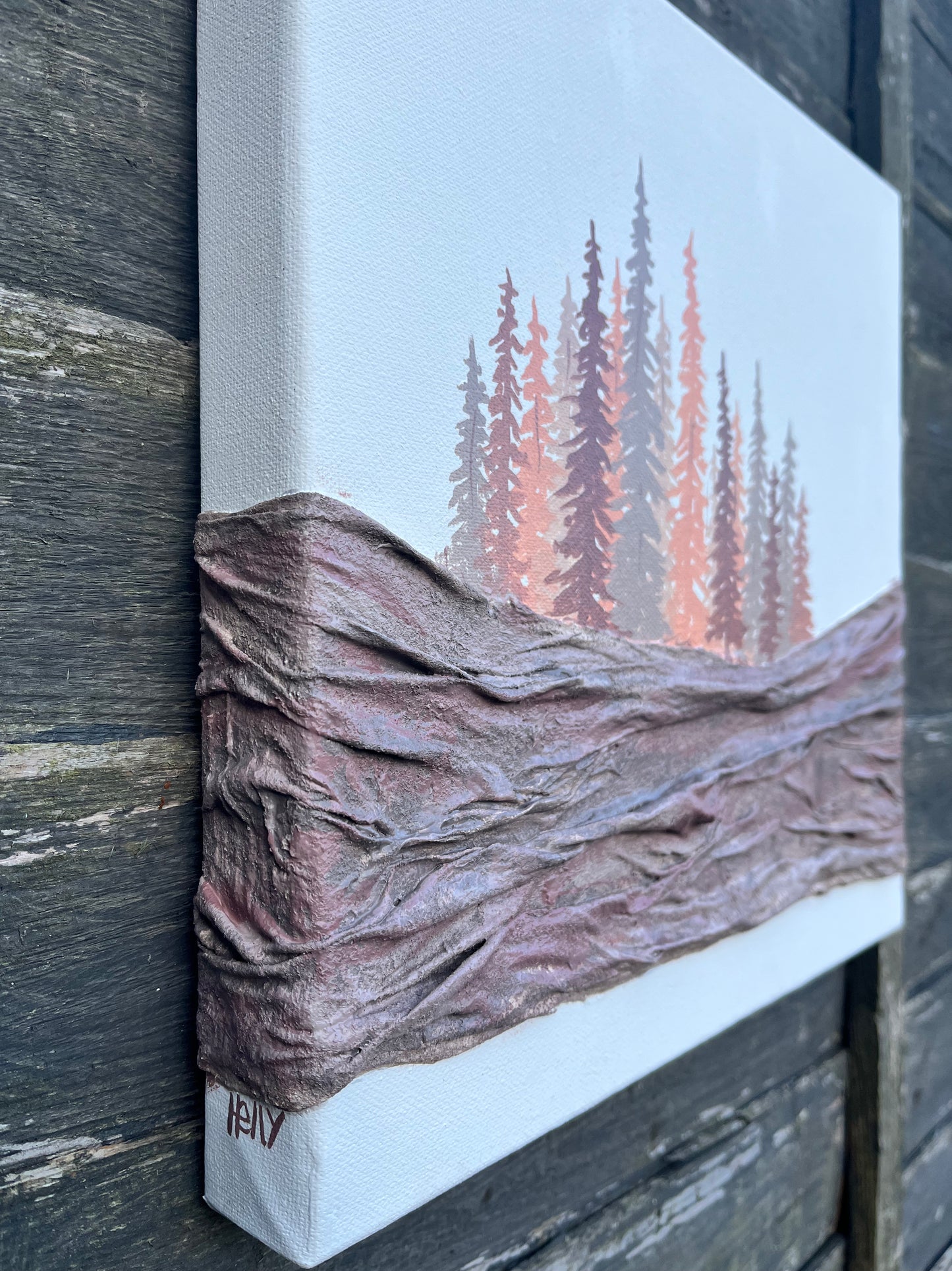 “A Place to Rest”         12x12inch canvas