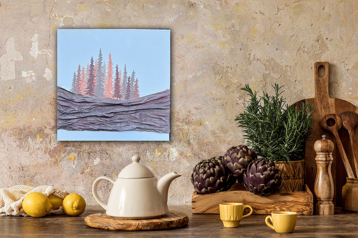 “A Place to Rest”         12x12inch canvas