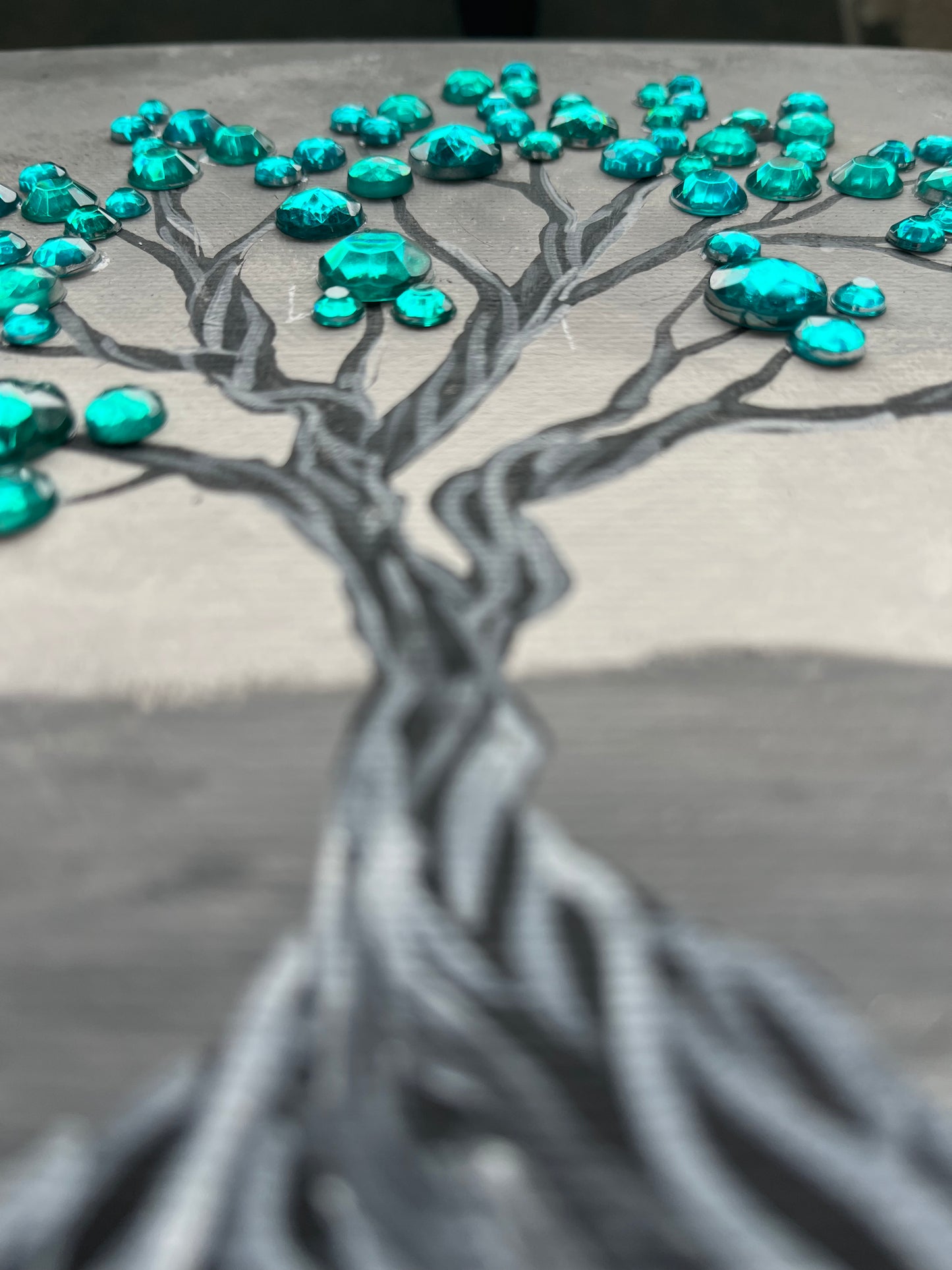 Turquoise Blingy Vine Tree