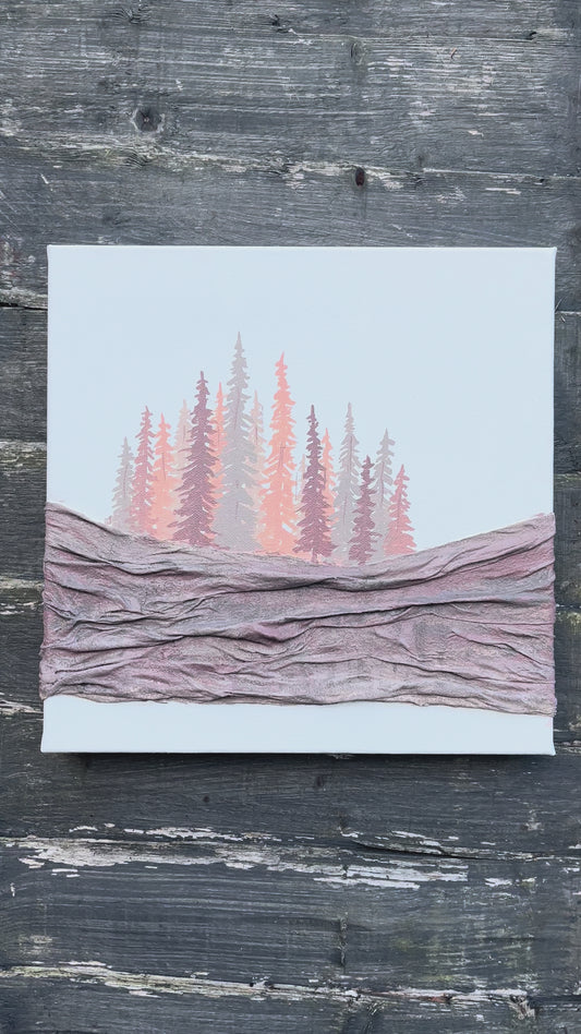 “A Place to Rest”         12x12inch canvas